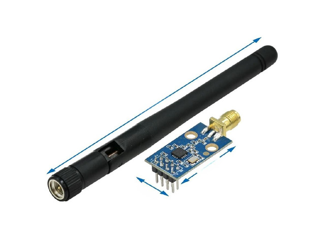 FOR 1/5/10pcs CC1101 Wireless Module With SMA Antenna Wireless Transceiver Module For 315/433/868/915MHZ