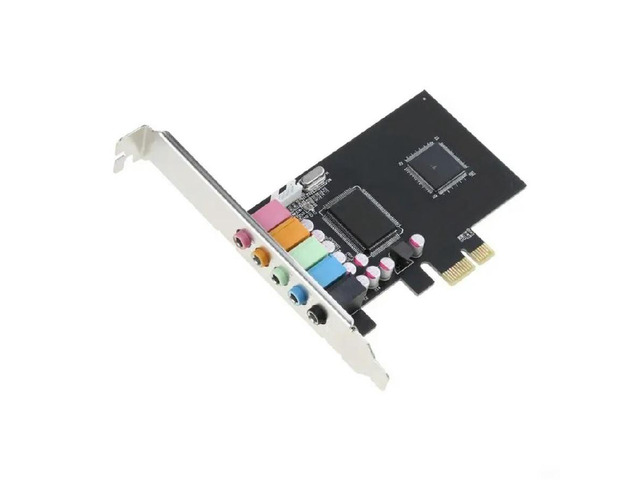 PCIE Sound Card CMI8738 5.1 Stereo 32/64 Bit