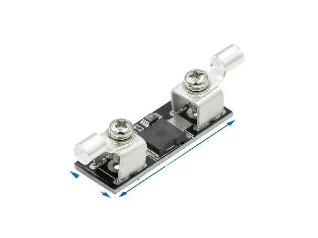 FOR 9-80V 50A High Current Ideal Diode Module Solar Anti-reverse Anti-Reverse Current Protection with Binding Post