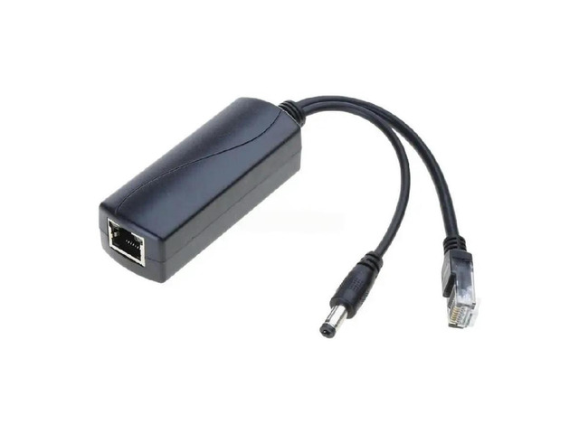 PoE Splitter 1000M Adapter for Security Camera