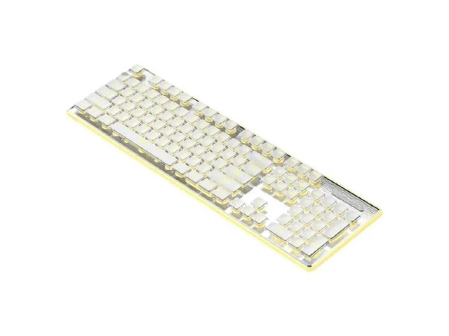 IPX4 Waterproof 104Key Silent Mechanical Keyboard