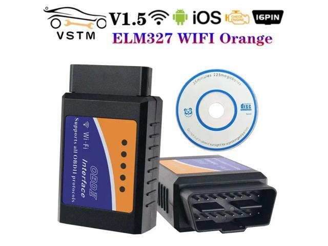 FOR OBD2 ELM327 V1.5 WIFI Car Diagnostic Detector Code Reader Tool OBD 2 for Auto Scan Repair Tools