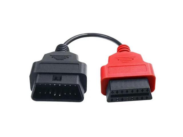 FOR 6 Color For ECUScan Adapter OBD OBD2 Cable Connector MultiECUScan ABS Air*bag Diagnostic For ECU Scan tool