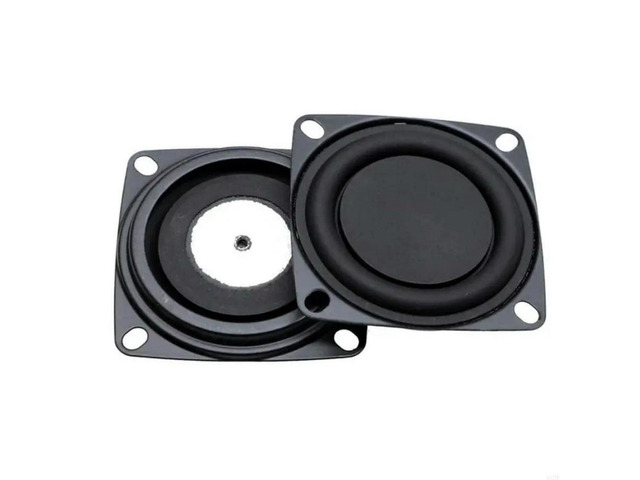 FOR 2Pieces 53mm Passive Bass Woofer Diaphragm Loudspeaker Iron Vibrating Plate