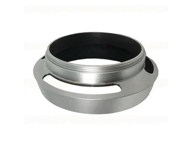 FOR Metal Vented Lens Hood Oblique Hollow-out Lens Hood 37mm 40.5mm 43mm 46mm 49mm 52mm