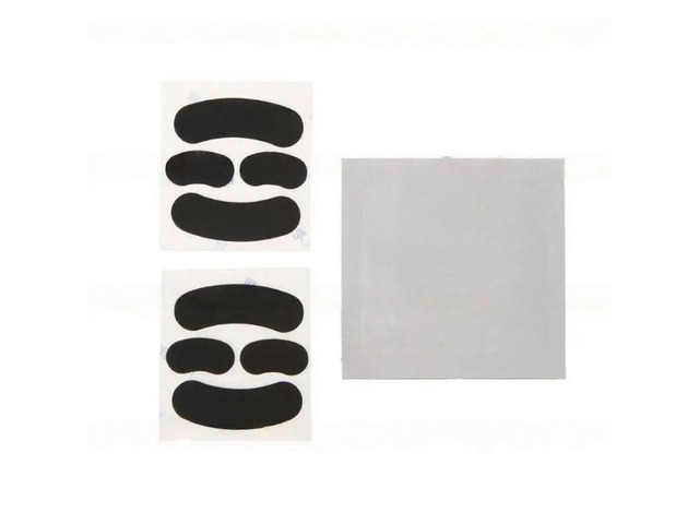 FOR 1Set Mouse Feet Mouse Skates Stickers Rounded Glides Curved Edges Mouse Feet for Steel Series Rival Rival 300