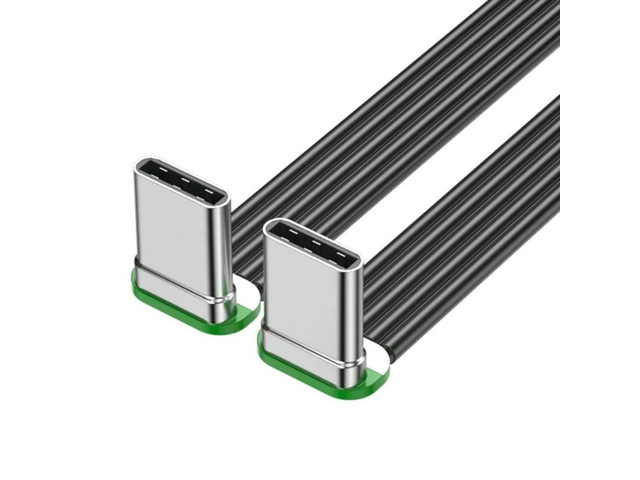FOR 1pc TypeC Fast Charging Cable Soft Flat UsbC Cord 480Mbps Data Trasnsfer 20W Powerful for Phones, Tablets Charging Cable