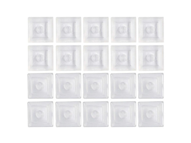 FOR 20PCS DSA 1U Keycap Set P Blank Keycaps DSA Profile 1U Height Keycap Set For Gaming Mechanical Keyboard