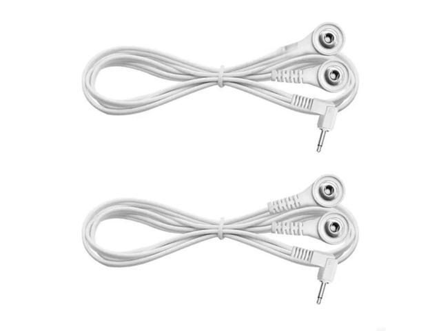 FOR Flexible Therapies Device Wire Shield 2.5mm 3.5mm Plugs to Double Elect's for TENS Units