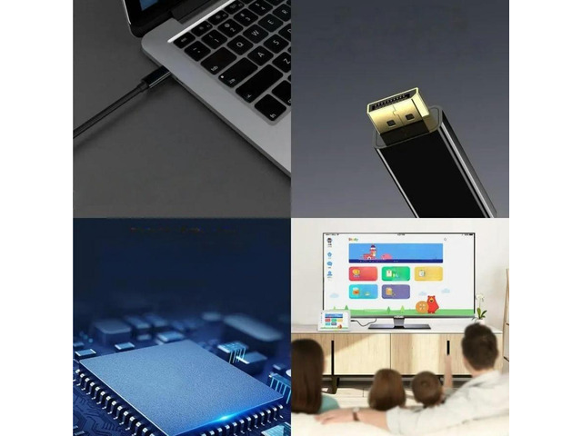 FOR Type C to Cable 4K 60Hz Plugs & Play Flashing Cable for Laptop