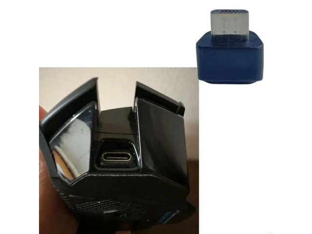 FOR Gaming Mouse Micros USB To Type C Adapter for G502 Mouse Plastic Metal Replacement Part