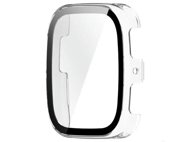 FOR Watch Screen Protector Film Shell Case with Tempered Glass Film Protective Cover for 2 Square roof Case
