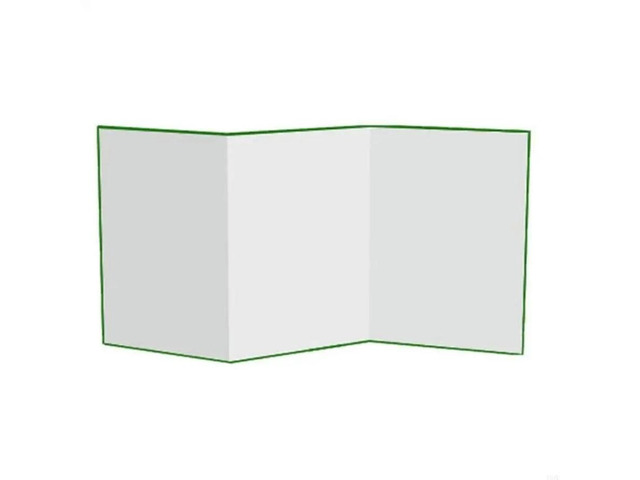 FOR Three Fold Photography Studio Background Green White Size for Shoots