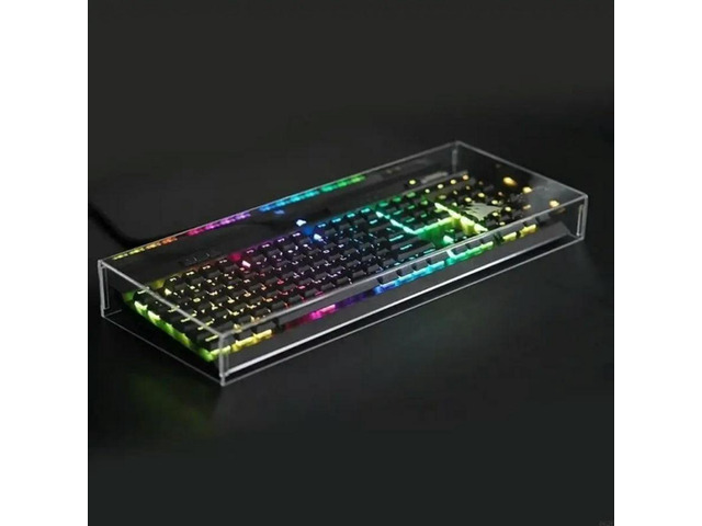 FOR High Claritys Acrylic AntiDust Cover For Most Mechanical Keyboards Easy llation