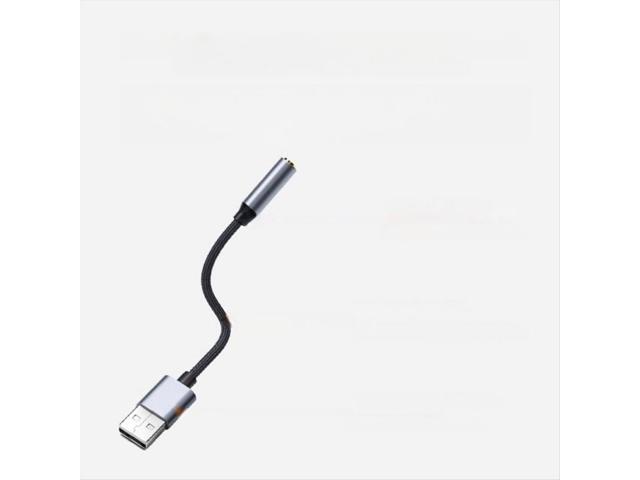 USB to 3.5mm Audio Jack Adapter