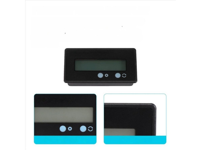 12/24/36/48V LCD Battery Capacity Monitor