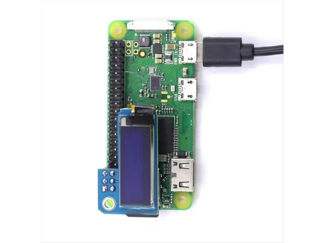 0.91in 128x32 Blue OLED Display Module