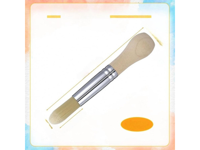 4Pcs Wooden Stencil Paint Brush Set