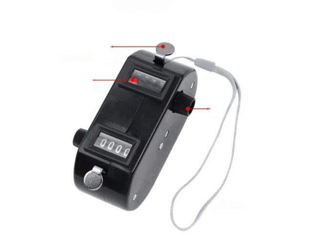 Portable Bidirectional Hand Tally Counter
