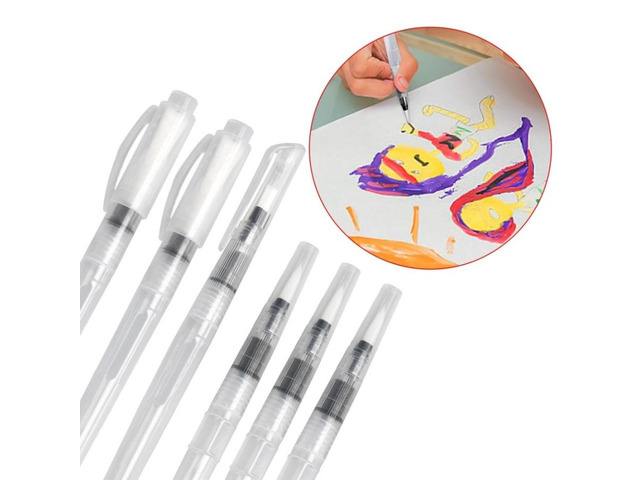 12Pcs Water Brush Pens Refillable Set
