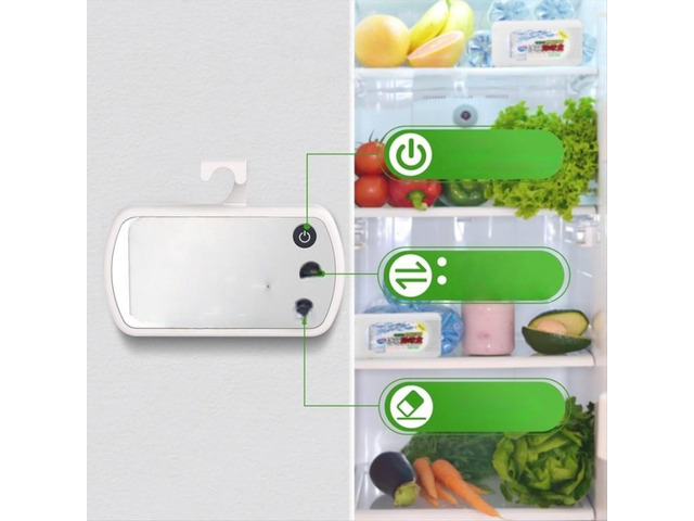 Digital Fridge Thermometer 2Pack White