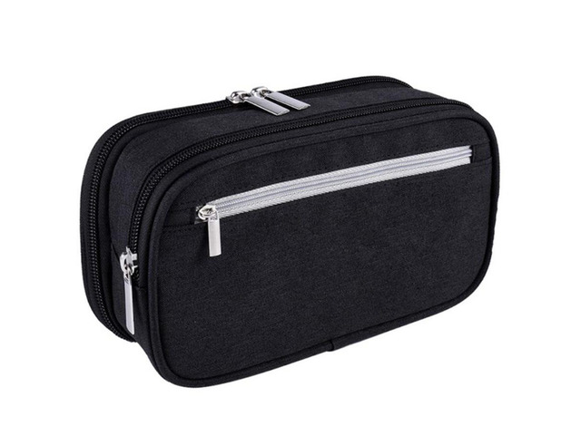 Large Capacity Multi Compartment Pencil Case