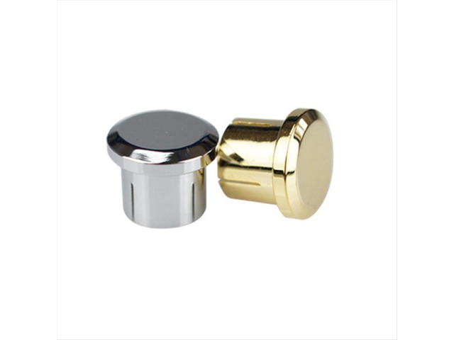 12Pcs Rhodium RCA Protection Cap Silver