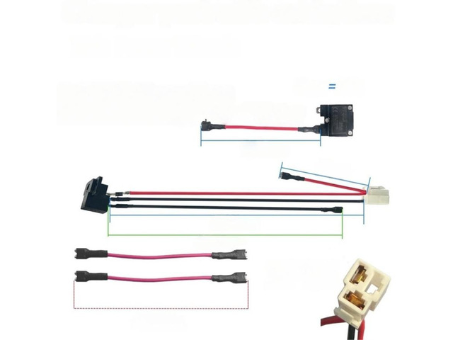 6/12/24V Charging Port for Ride on Car
