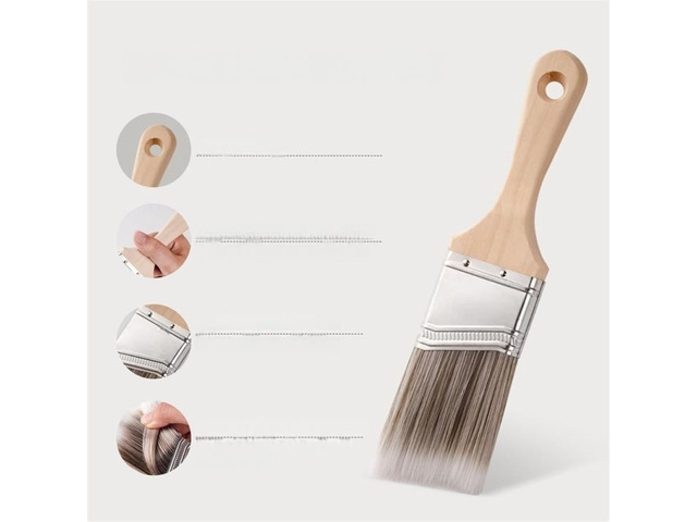 3-Pack 2-Inch Angled Brushes