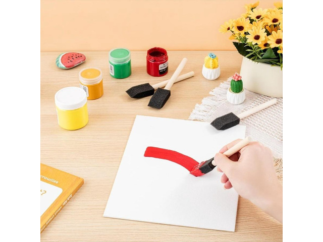 90Pcs Foam Sponge Paint Brushes
