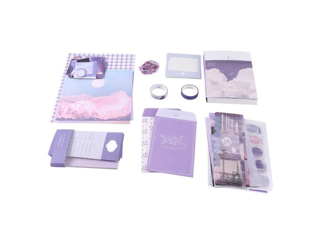 348Pcs Aesthetic Scrapbook Kit B