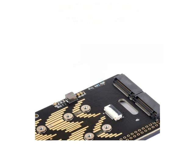 Pi 5 PCIe to Dual M.2 Adapter Module