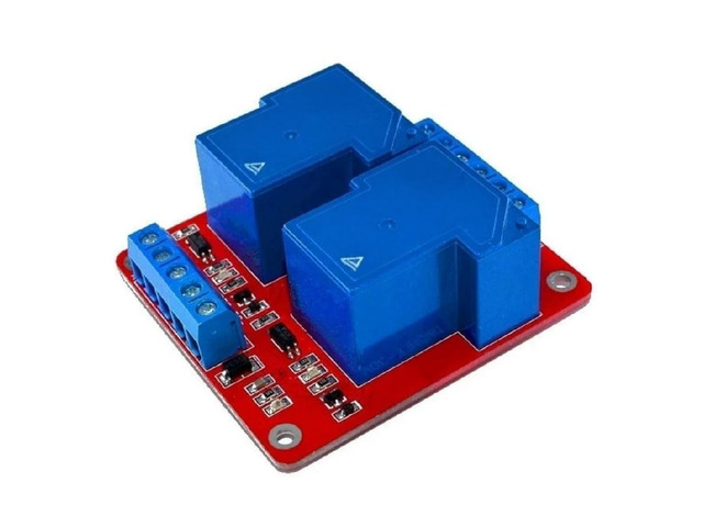 FOR 2 Channel 30A Relay Module Bidirectional Optocoupler Isolation