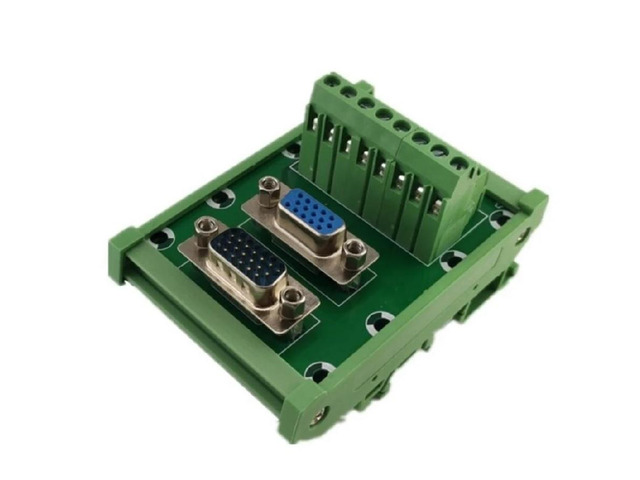 FOR DB15 VGA Female Male D-SUB 15 Pin Port Signals Breakout PCB Board