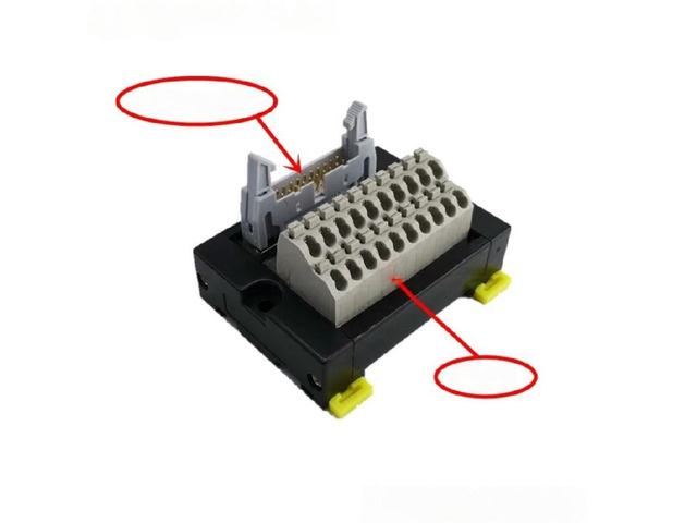 FOR IDC20P Male To 20 Pins Terminal Block Breakout Board Adapter Cable