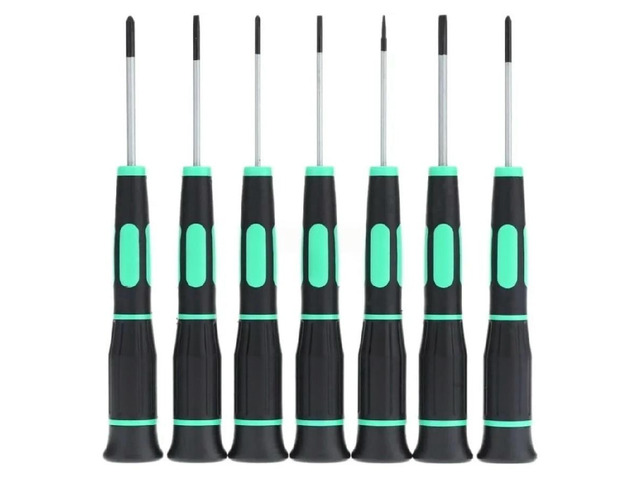 FOR 7 Pieces Multi-purpose Electronic Screwdriver Set SD-081A