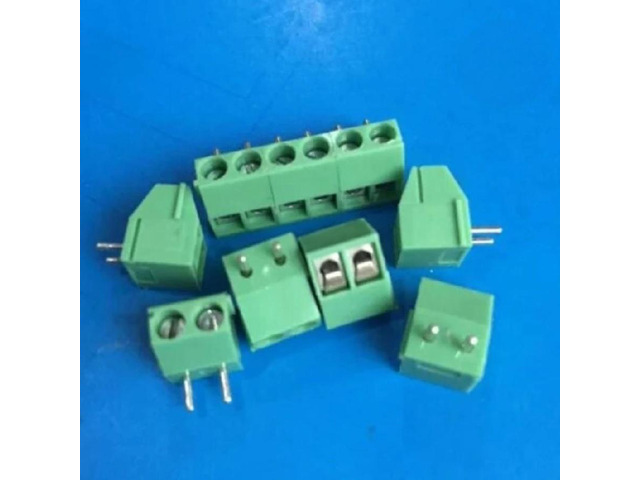 FOR 100pcs Screw type PCB Terminal Blocks KF350R-3.5mm 2P 3P Green