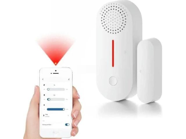 FOR WiFi Door Window Magnetic Sensor Wireless Contact Home Automation