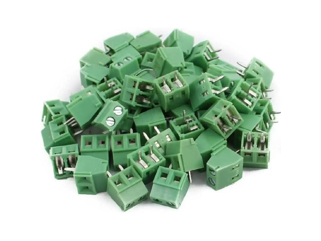 FOR 100pcs KF128 KF128L 3.50mm 3.81mm 2P 3P 300V 10A Terminal Block