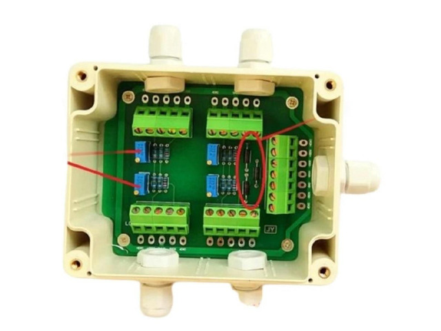 FOR 4 IN 1 OUT Junction Box Electronic Weighbridge J-box Load Cell