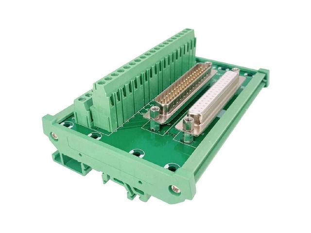 FOR DB37 DR37 Female Male 37pin Dual Port To Terminal Block Adapter