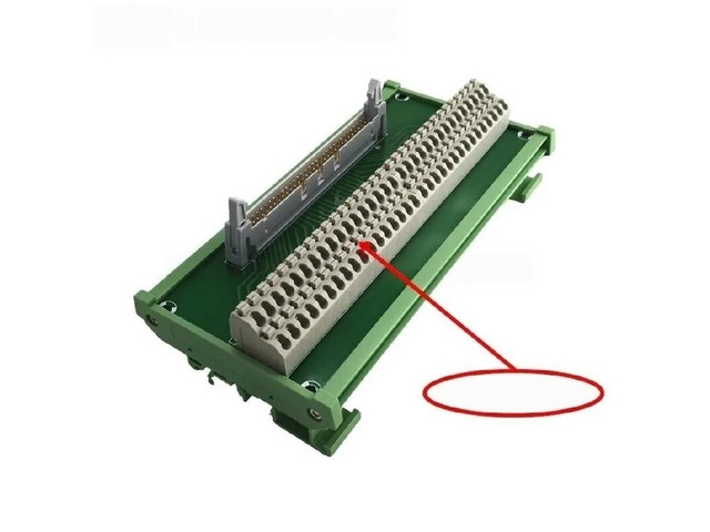 FOR IDC64P Male To 64 Pins Terminal Block Breakout Relay Board