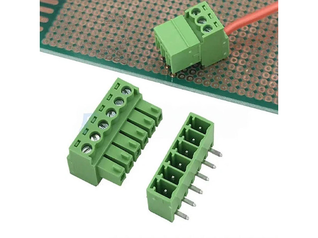 FOR 20 Sets 2EDG 15EDG 3.81mm Terminal Block Male Female Connector