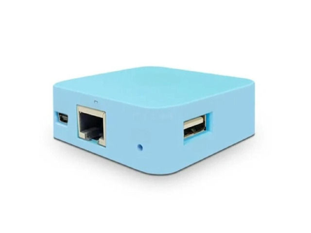 FOR Single USB2.0 Port Fast Ethernet Print Server Printer Sharing