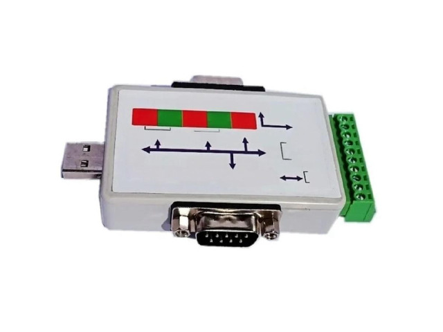 FOR Industrial USB to 2 Ports RS232 TTL Serial Converter Adapter