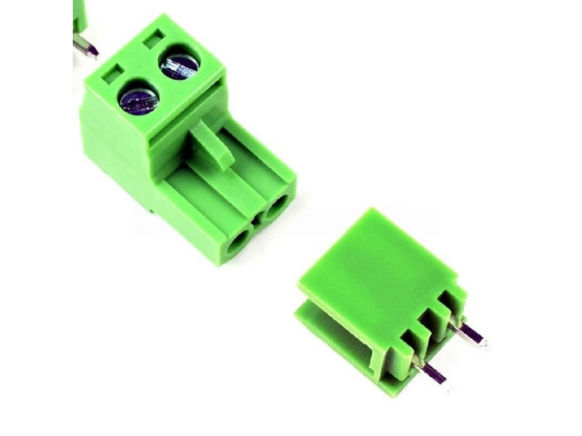 FOR 100 Sets KF2EDG 7.62 Mm 300V 10A PCB Plug-in Terminal Block