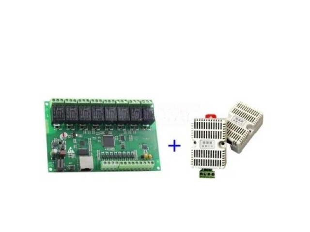 FOR 8 in 8 out Ethernet Relay Controller WEB RS485 TCP MQTT
