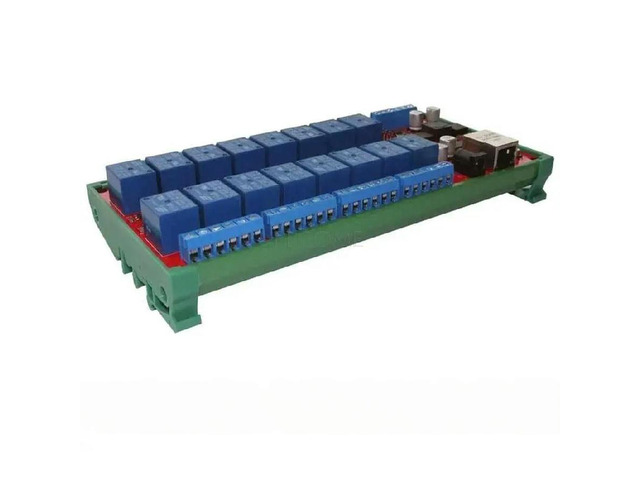 FOR 16 Channels Ethernet RS485 Relay Board TCP/RTU Gateway
