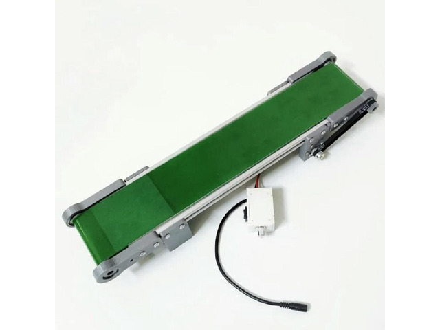 FOR Desktop Mini Conveyor Belt 500mm DC Motor Forward Reverse