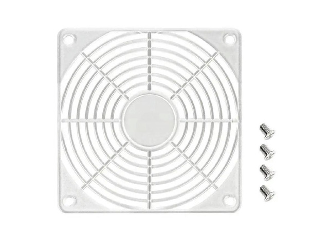12cm Fan Mesh Guard with Screws for Computer Case Cooling
